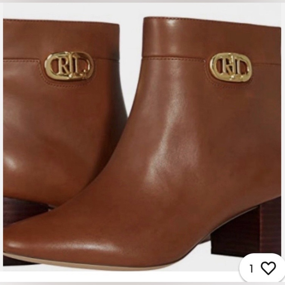 🆕 Ralph Lauren by Ralph Lauren Women's Wynne Booties. Size 10. new in box